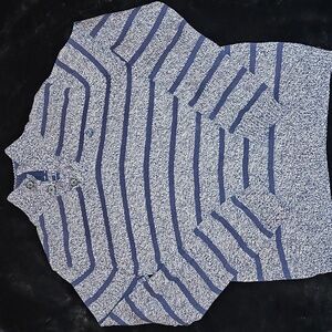 EUC Izod 1/4 Button-up Cotton Sweater - Sz L (14/16)